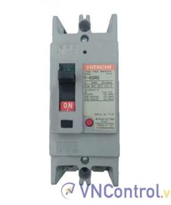 MCCB Hitachi F-60RB-2P 60A 25kA(230V) 10kA(400V)