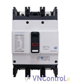 MCCB Hyundai HGM250H-F 2P 160A 85kA