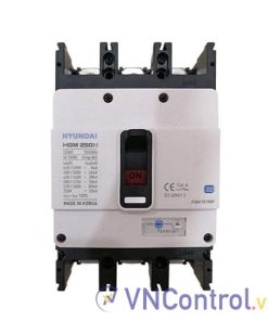 MCCB Hyundai HGM250H-F 3P 160A 38kA
