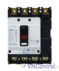 MCCB Hyundai HGM630E-F 4P 500A 45kA
