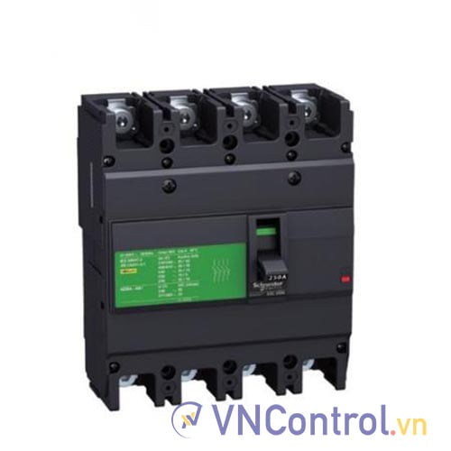 MCCB Schneider EZC250N4160 160A 25kA 4P