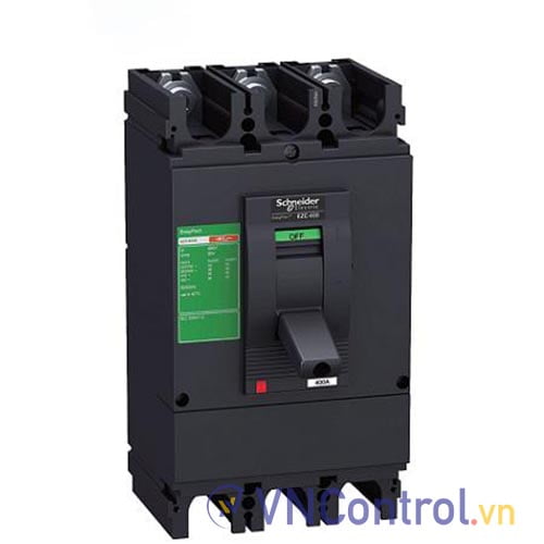 MCCB Schneider EZC400H3350N 350A 50kA 3P