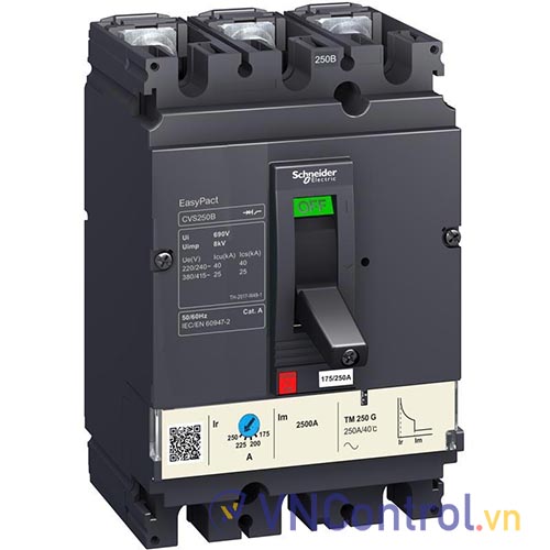 Aptomat khối chỉnh dòng (MCCB) SCHNEIDER LV516301