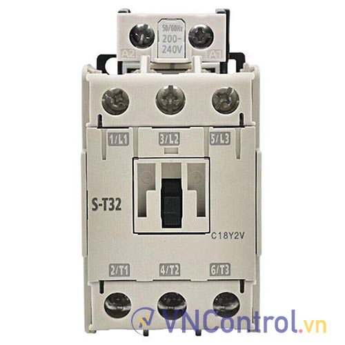 Công tắc tơ 3 pha MITSUBISHI S-T32 AC24V 32A 15kW