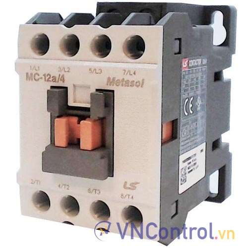 Công tắc tơ 4 cực (4NO) LS MC-12a/4 48VDC 12A 5.5kW