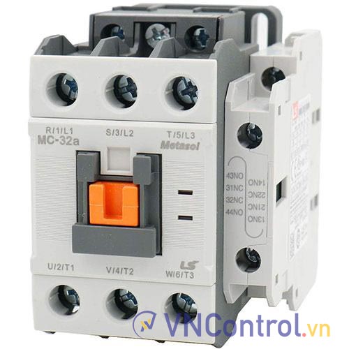 Công tắc tơ 3 pha LS MC-32a 24VAC 32A 15kW 2NO+2NC