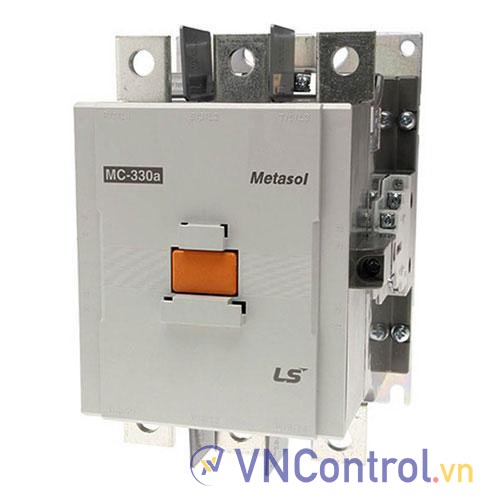 Công tắc tơ 3 pha LS MC-330a 220VDC 330A 160kW 2NO+2NC