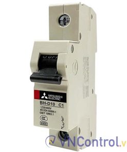 Aptomat cài MITSUBISHI BH-D10 1P 1A 10kA C N .