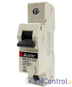 Aptomat cài MITSUBISHI BH-D10 1P 32A 10kA C N .