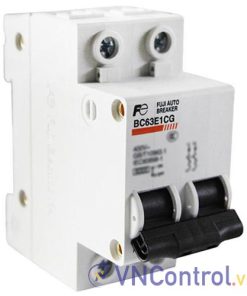 Aptomat cài FUJI BC63E1CG-2P001 2P, 1A, 6kA