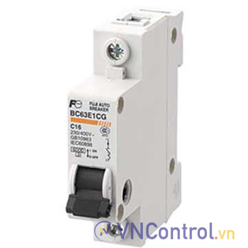 Aptomat cài FUJI BC63E1CG-1P016 1P, 16A, 6kA
