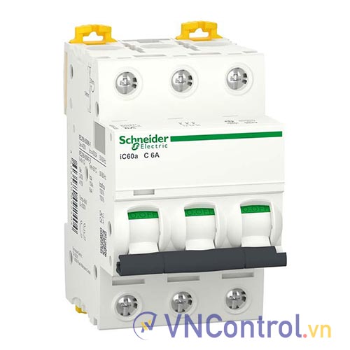 Aptomat cài SCHNEIDER A9F64306 3P, 6A, 6kA