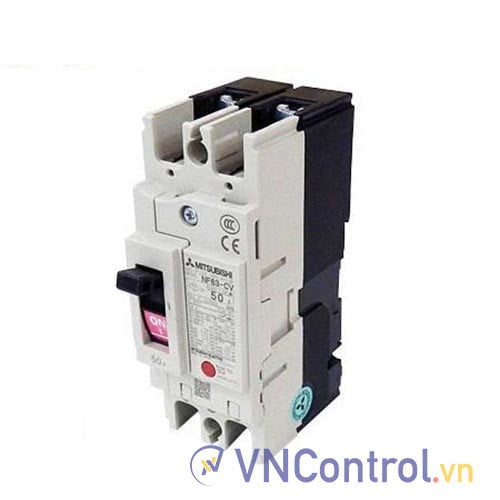 MCCB Mitsubishi NF63-CV 2P 25A 7.5kA