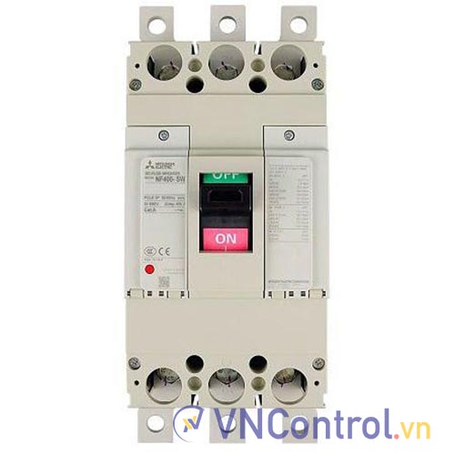 Aptomat khối (MCCB) MITSUBISHI NF400-SW 3P 350A 45KA . 