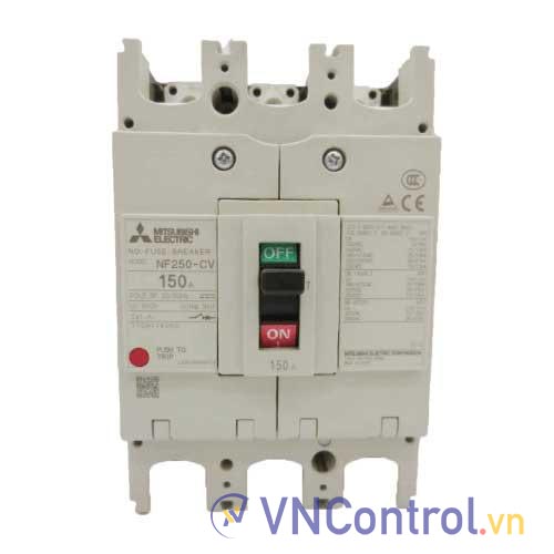 Aptomat khối (MCCB) MITSUBISHI NF250-CV 3P 150A 25KA .