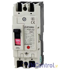 Aptomat chỉnh dòng MITSUBISHI NF250-HGV 2P 175-250A 100KA .