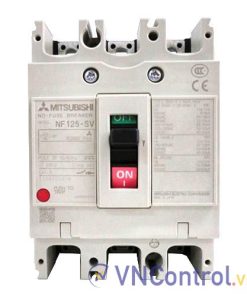 Aptomat khối (MCCB) MITSUBISHI NF125-SV 3P 30A 30KA .