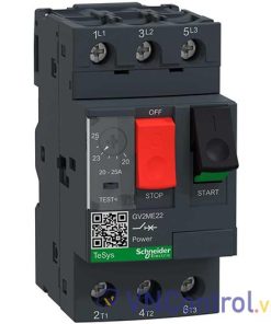 Aptomat bảo vệ động cơ SCHNEIDER GV2ME22