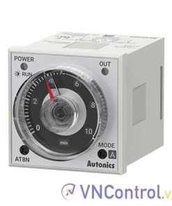 Bộ định thời analog AT8N-2 Autonics - 0.05s-100h - 24VAC/DC