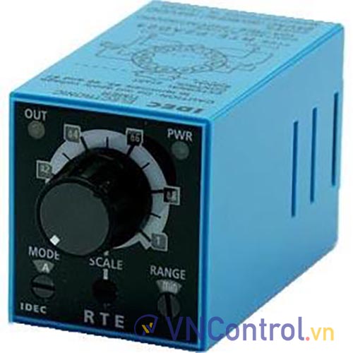 Bộ đặt thời gian đa năng IDEC RTE-B1AD24 24VAC/DC, 600h, 8 chân dẹt
