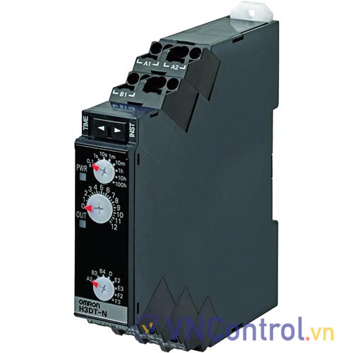 Bộ đặt thời gian đa năng OMRON H3DT-N2 AC/DC24-240 120s
