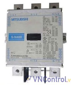 Công tắc tơ 3 pha MITSUBISHI S-N400 AC200V 2a2b 400A 220kW