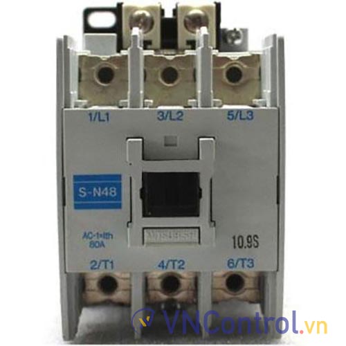 Công tắc tơ 3 pha MITSUBISHI S-N48 AC24V 40A 18.5kW