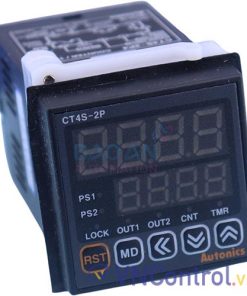 Bộ đếm/bộ định thời CT4S-2P4 Autonics 4 số - 100-240VAC