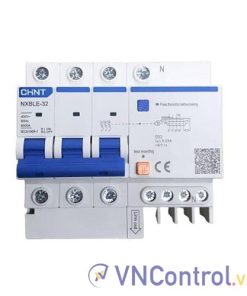 RCBO Chint NXBLE-32 16A 3P+N 30mA 6kA