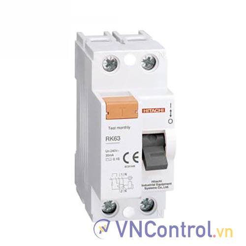 CB chống rò Hitachi RK-63-2P-40A