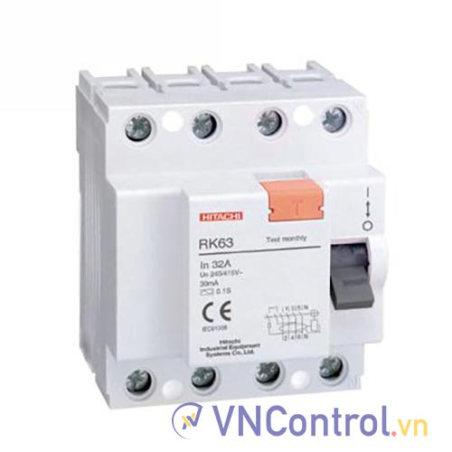 CB chống rò Hitachi RK-63-4P-40A