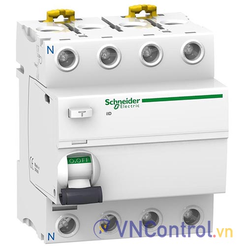 Aptomat chống giật (RCCB) SCHNEIDER A9R31463 3P+N 63A 30mA 