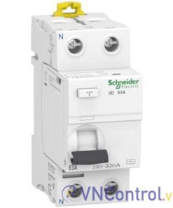 Aptomat chống giật (RCCB) SCHNEIDER A9R11263 1P+N 63A 30mA