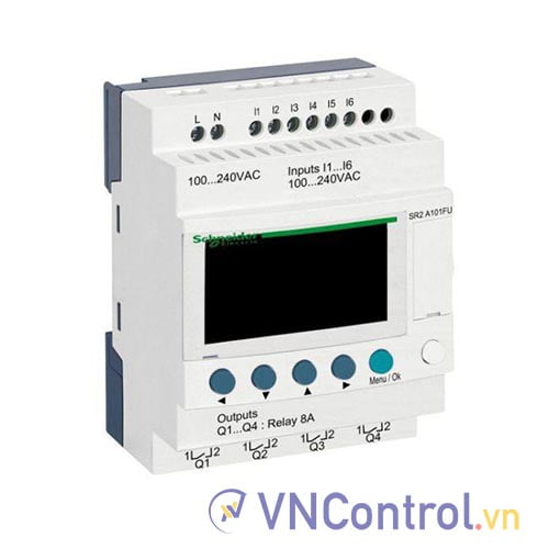 PLC Schneider SR2A101FU 110-220V (6 in/4 out Relay)