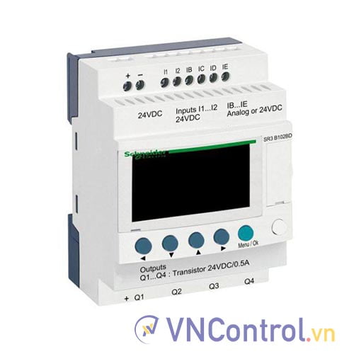 PLC Schneider SR3B102BD 24V (6 in/4 out Relay)