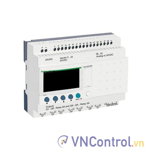 PLC Schneider SR3B261BD 24V (16 in/10 out Relay)