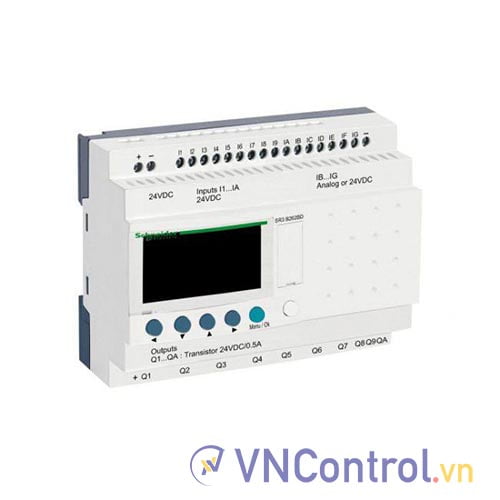 PLC Schneider SR3B262BD 24V (16 in/10 out Relay)