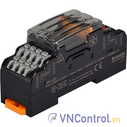Khối kết nối SSR (Loại không dùng vít) AUTONICS ASL-L04SP0-UY 
