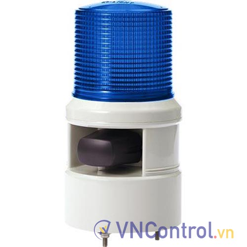 Đèn cảnh báo gương xoay bóng sợi đốt tích hợp còi QLIGHT S100DS-WV-24-B