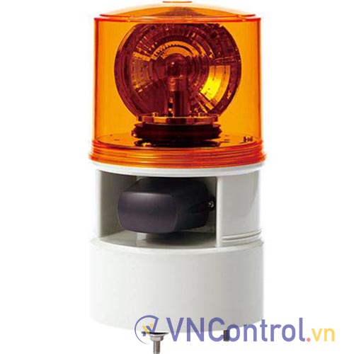 Đèn xoay cảnh báo QLIGHT S125D-WS-110-G 110VAC D115 còi đa âm màu xanh lá