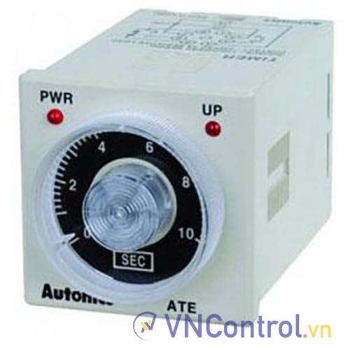 Bộ định thời On-delay AUTONICS ATE-3H 110/220VAC, 8 chân tròn 