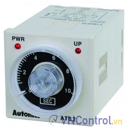 Bộ định thời On-delay AUTONICS ATE2-10S 110/220VAC, 8 chân tròn 