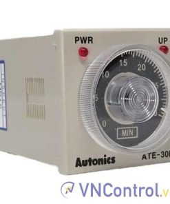 Bộ định thời On-delay AUTONICS ATE-30M 110/220VAC, 8 chân tròn