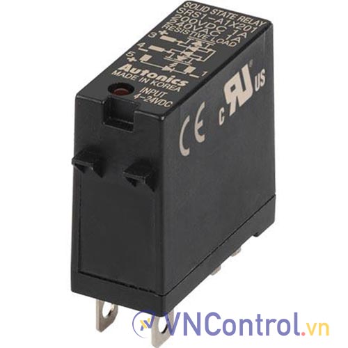 Rơ le bán dẫn 1 pha AUTONICS SRS1-A1X201 5-24VDC tải: 1A 240VAC/200VDC