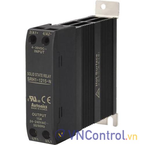 Rơ le bán dẫn 1 pha AUTONICS SRH1-1215-N 5-24VDC tải: 15A 220VAC