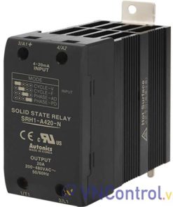 Rơle bán dẫn 1-pha tích hợp tản nhiệt AUTONICS SRH1-A420-N