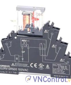Rơ le I/O mỏng OMRON G2RV-SR500 AC100 BY OMB