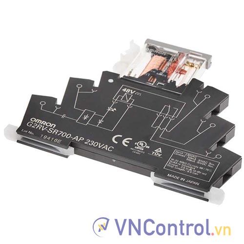 Rơ le I/O mỏng OMRON G2RV-SR700-AP AC230 BY OMB
