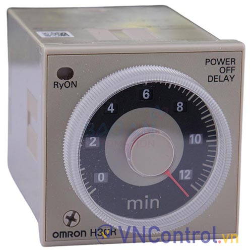 Bộ định thời OFF-delay OMRON H3CR-H8L DC100-125 S OMI 12s, 8 chân tròn