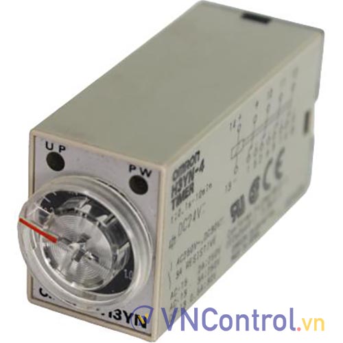 Bộ đặt thời gian đa năng OMRON H3YN-4 DC12 OMI 10min, 14 chân dẹt